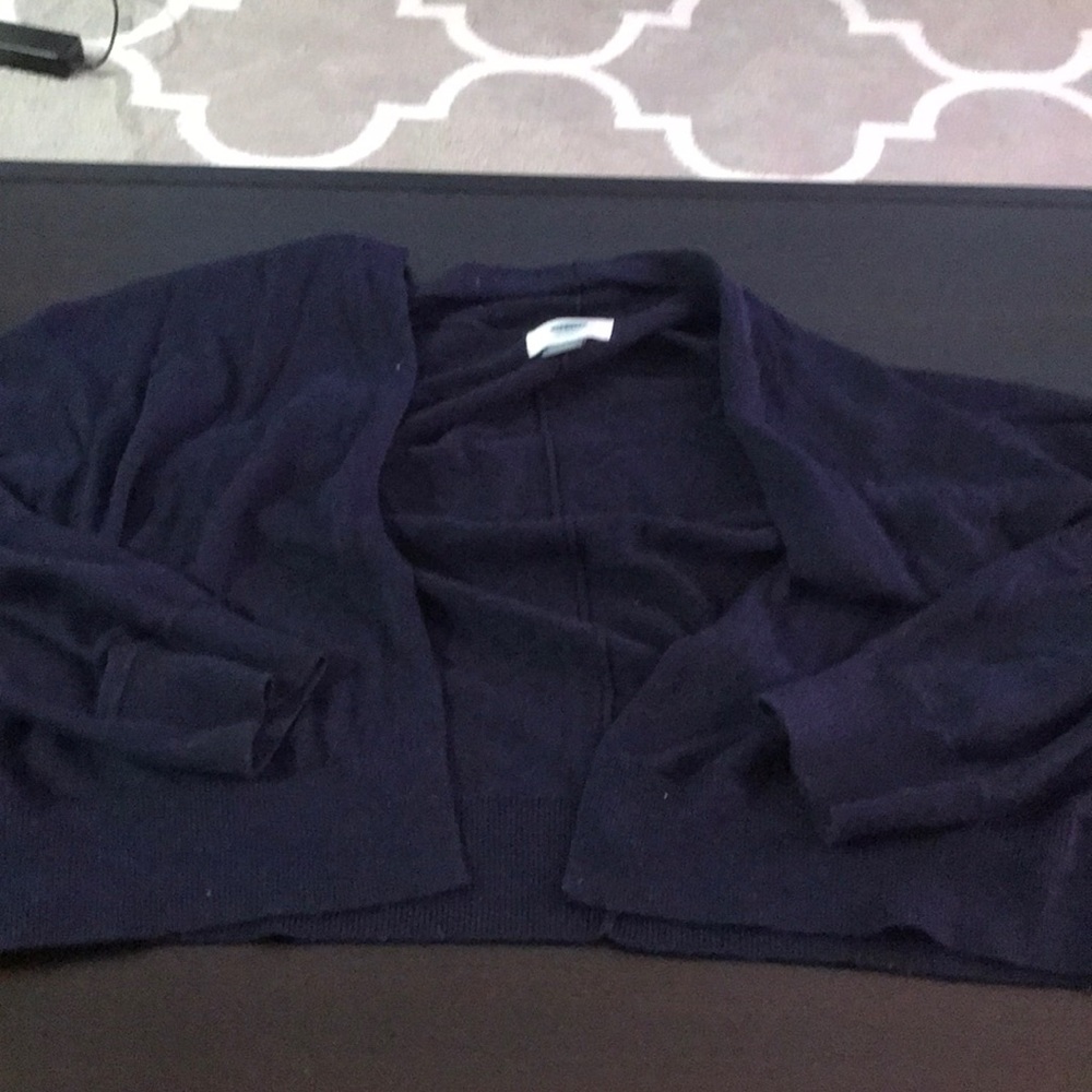 S OLD NAVY CROPPED CARDIGAN